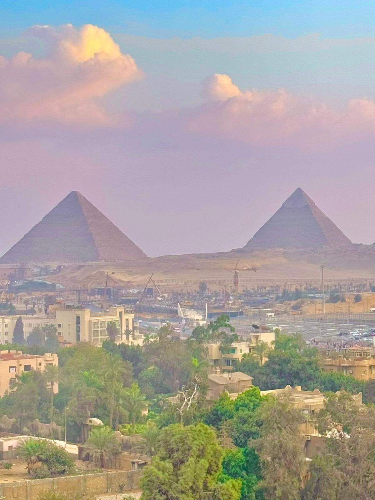 Grand Museum & Pyramids View Hotel Kafr Ghatati ภายนอก รูปภาพ