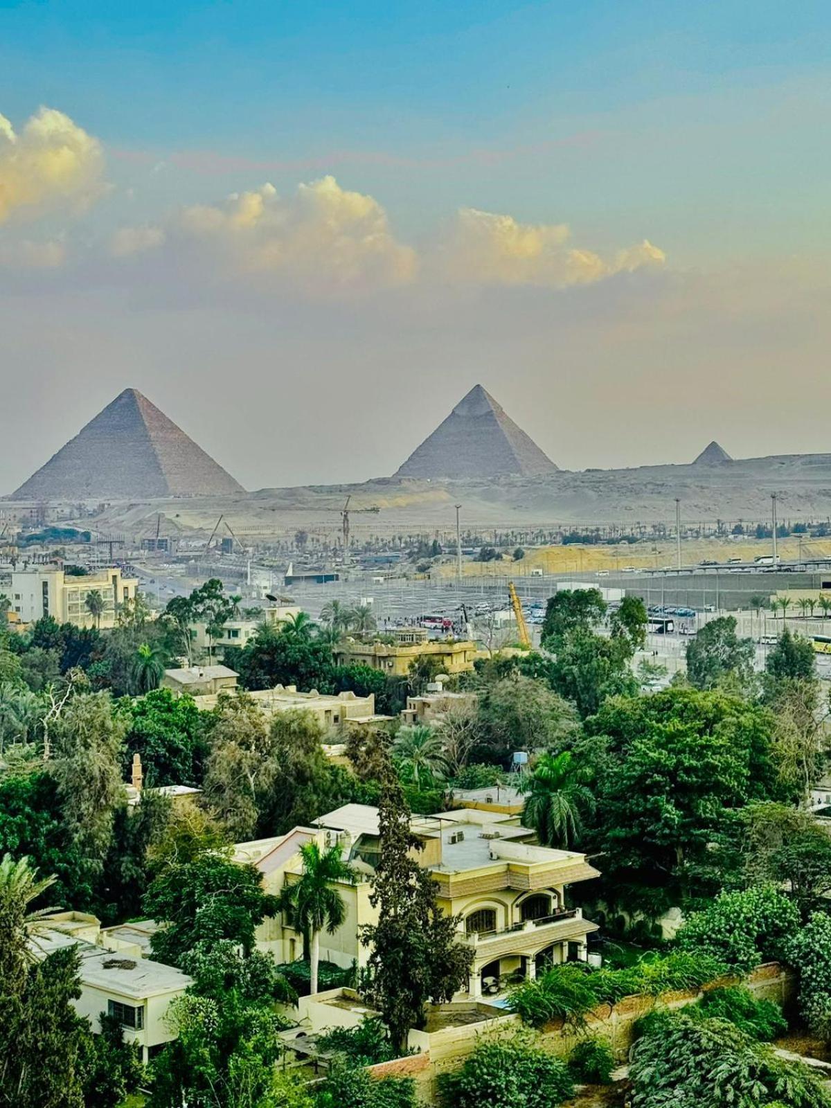 Grand Museum & Pyramids View Hotel Kafr Ghatati ภายนอก รูปภาพ